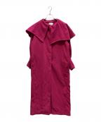 Ameriアメリ）の古着「2WAY CAPE PUFF SLEEVE COAT」｜ピンク