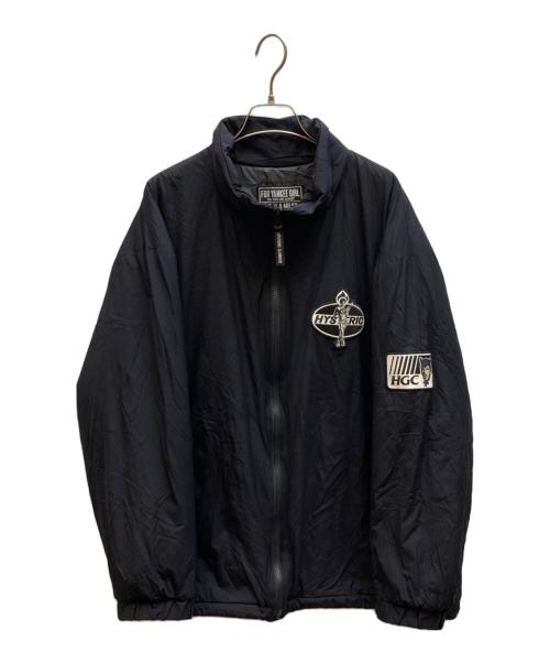 Hysteric Glamour（ヒステリックグラマー）Hysteric Glamour (ヒステリックグラマー) DYNAMITE ANGELワッペンスタンドカラージャケット ブラック サイズ:XLの古着・服飾アイテム