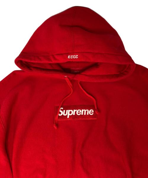 SUPREME（シュプリーム）SUPREME (シュプリーム) Box Logo Hooded Sweatshirt レッド サイズ:Ⅿの古着・服飾アイテム