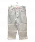 SUPREMEシュプリーム）の古着「baggy jean natural」｜アイボリー