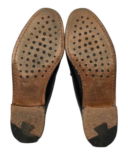 RANCOURT（ランコート）RANCOURT (ランコート) レザースリッポン ブラック サイズ:7Dの古着・服飾アイテム