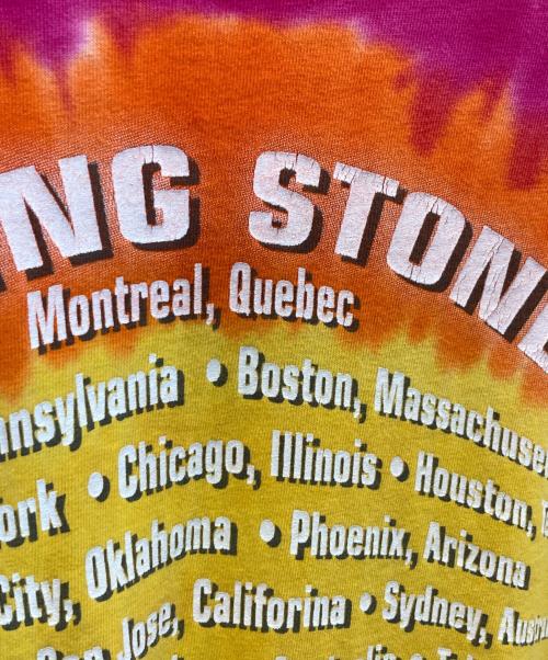 anvil（アンヴィル）anvil (アンヴィル) Rolling Stones 2002-2003 Back Print Tie Dye T-shirts マルチカラー サイズ:Mの古着・服飾アイテム