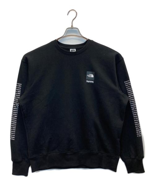 THE NORTH FACE（ザ ノース フェイス）THE NORTH FACE (ザ ノース フェイス) SUPREME (シュプリーム) Crewneck“Black” ブラック サイズ:Mの古着・服飾アイテム