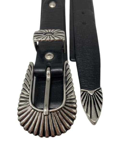 TOGA VIRILIS（トーガ ビリリース）TOGA VIRILIS (トーガ ビリリース) Leather Nylon Belt With Keyring ブラックの古着・服飾アイテム