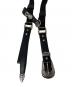 TOGA VIRILIS (トーガ ビリリース) Leather Nylon Belt With Keyring ブラック：13000円