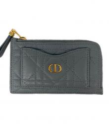 Christian Dior（クリスチャン ディオール）の古着「Cosmosジップカードホルダー」｜ブルー