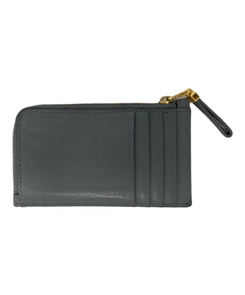 Christian Dior（クリスチャン ディオール）Christian Dior (クリスチャン ディオール) Cosmosジップカードホルダー ブルーの古着・服飾アイテム