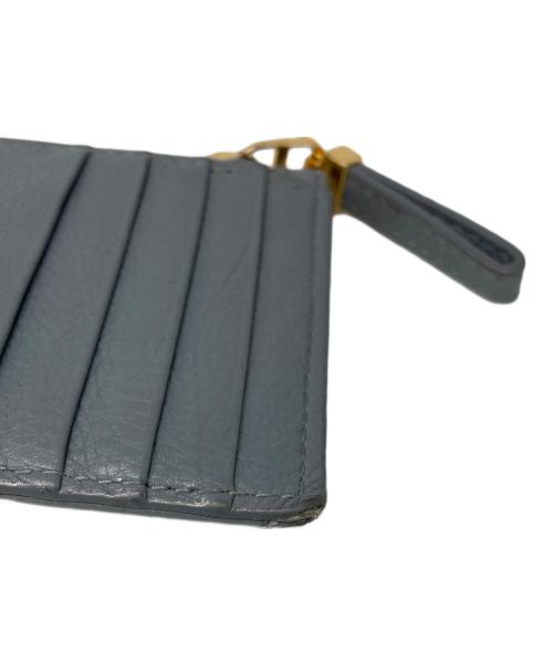 Christian Dior（クリスチャン ディオール）Christian Dior (クリスチャン ディオール) Cosmosジップカードホルダー ブルーの古着・服飾アイテム