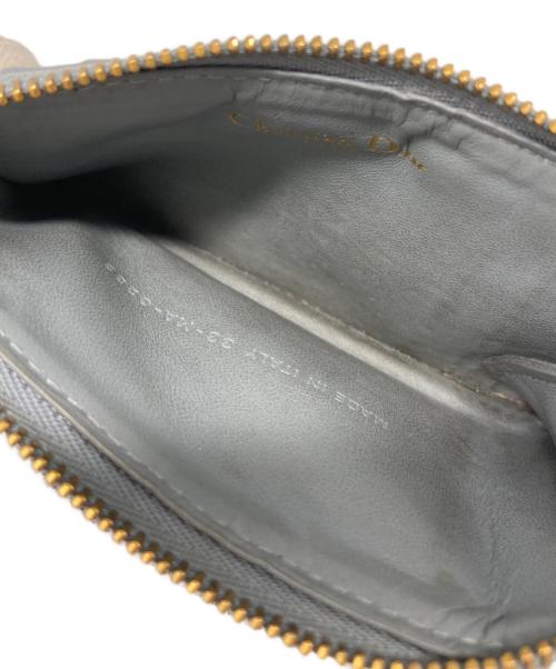 Christian Dior（クリスチャン ディオール）Christian Dior (クリスチャン ディオール) Cosmosジップカードホルダー ブルーの古着・服飾アイテム