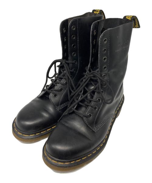 Dr.Martens（ドクターマーチン）Dr.Martens (ドクターマーチン) 10ホールブーツ ブラック サイズ:EU42の古着・服飾アイテム