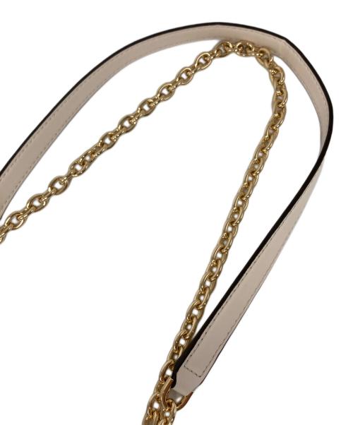 MICHAEL KORS（マイケル・コース）MICHAEL KORS (マイケルコース) クロスボディスモールMKシグネチャーショルダーバッグ ピンクの古着・服飾アイテム