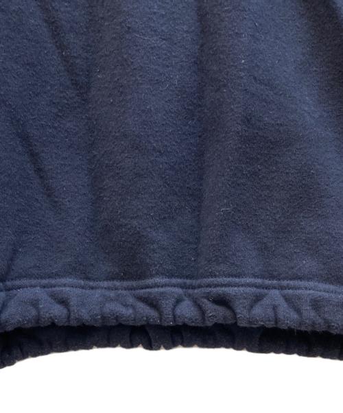 SEESEE（シーシー）SEESEE (シーシー) ロゴプリントドロストラグランスウェット ネイビー サイズ:XLの古着・服飾アイテム