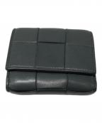 BOTTEGA VENETAボッテガベネタ）の古着「カセットコンパクトウォレット」｜グレー