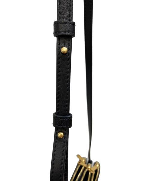 CELINE（セリーヌ）CELINE (セリーヌ) トリオショルダーバッグ ブラックの古着・服飾アイテム