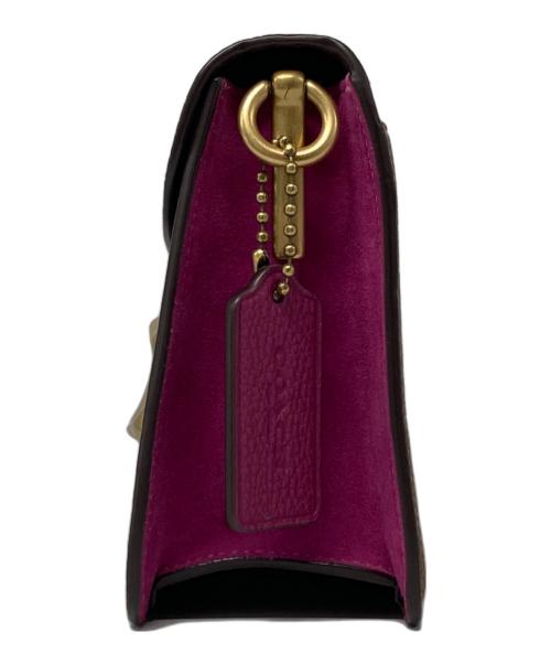 COACH（コーチ）COACH (コーチ) タビーカラーブロックショルダーバッグ ブラウンの古着・服飾アイテム