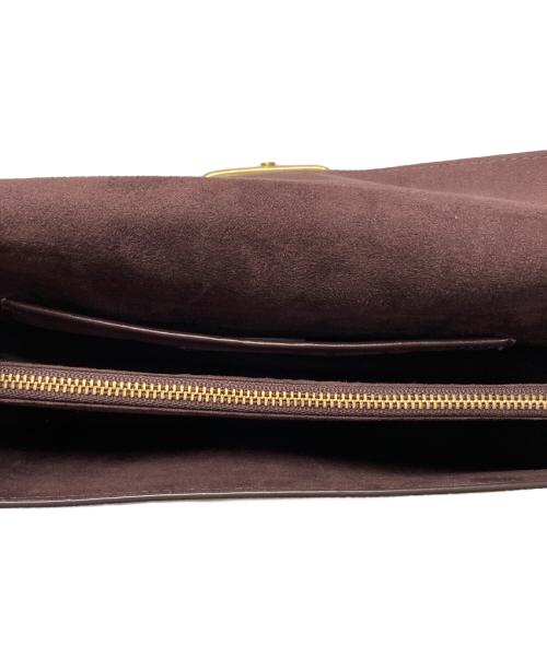 COACH（コーチ）COACH (コーチ) タビーカラーブロックショルダーバッグ ブラウンの古着・服飾アイテム