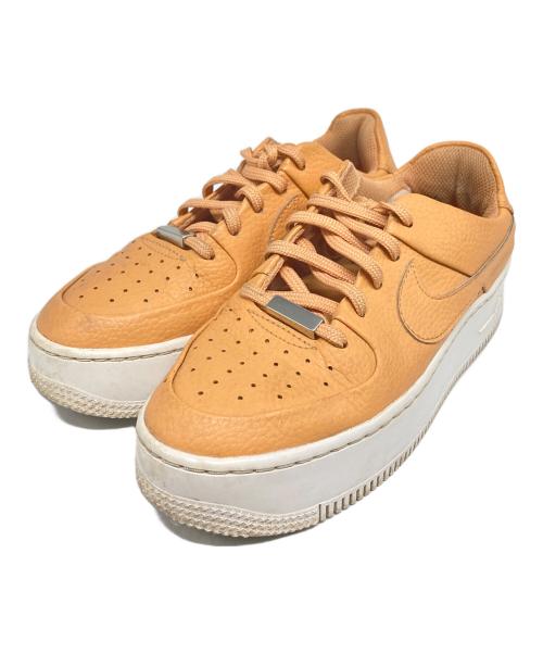 NIKE（ナイキ）NIKE (ナイキ) Air Force 1 Sage Low オレンジ サイズ:㎝ 23の古着・服飾アイテム