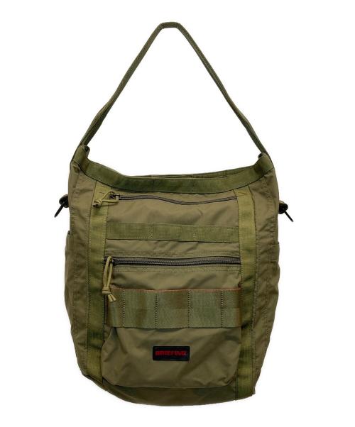 BRIEFING（ブリーフィング）BRIEFING (ブリーフィング) バケットMWトートバッグ オリーブの古着・服飾アイテム
