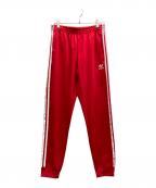 adidasアディダス）の古着「トラックパンツ」｜レッド