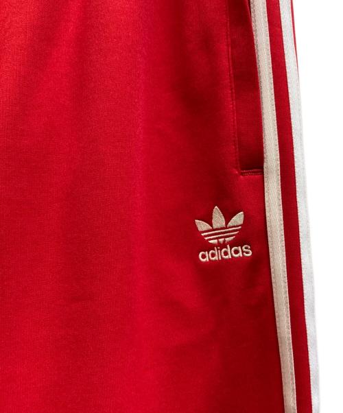 adidas（アディダス）adidas (アディダス) トラックパンツ レッド サイズ:Lの古着・服飾アイテム