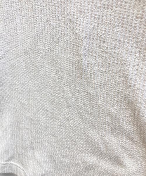 adidas Originals（アディダスオリジナル）adidas Originals (アディダスオリジナル) Adicolor Classics ワッフルポロシャツ ベージュ サイズ:XSの古着・服飾アイテム