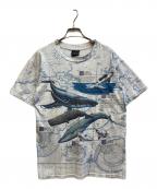 habitatハビタット）の古着「90's シャチプリントTシャツ」｜グレー