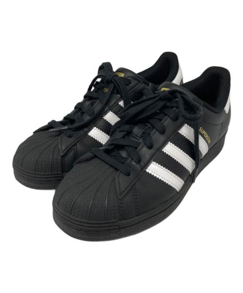 adidas（アディダス）adidas (アディダス) SUPERSTAR(スーパースター) BLK/WHT ブラック サイズ:24.0cmの古着・服飾アイテム