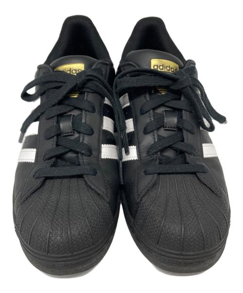 adidas（アディダス）adidas (アディダス) SUPERSTAR(スーパースター) BLK/WHT ブラック サイズ:24.0cmの古着・服飾アイテム