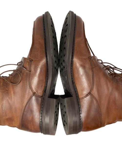 berwick（バーウィック）berwick (バーウィック) レースアップブーツ ブラウン サイズ:7 1/2の古着・服飾アイテム