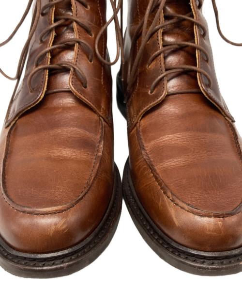 berwick（バーウィック）berwick (バーウィック) レースアップブーツ ブラウン サイズ:7 1/2の古着・服飾アイテム