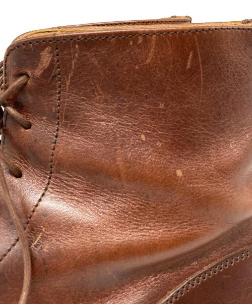 berwick（バーウィック）berwick (バーウィック) レースアップブーツ ブラウン サイズ:7 1/2の古着・服飾アイテム