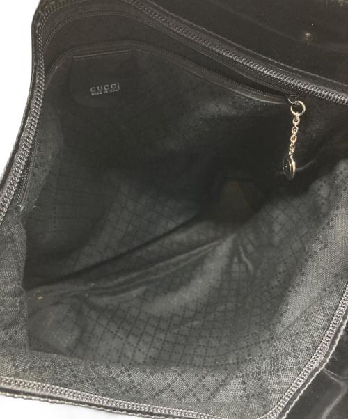 GUCCI（グッチ）GUCCI (グッチ) ナイロントートバッグ ブラックの古着・服飾アイテム