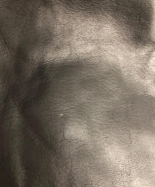 EDGE（エッジ）EDGE (エッジ) ダブルライダースジャケット ブラック サイズ:46の古着・服飾アイテム