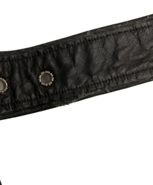 EDGE（エッジ）EDGE (エッジ) ダブルライダースジャケット ブラック サイズ:46の古着・服飾アイテム