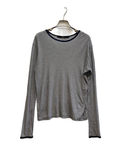 FRAMeWORK（フレームワーク）FRAMeWORK (フレームワーク) シアーリンガーTee2 グレー サイズ:-の古着・服飾アイテム