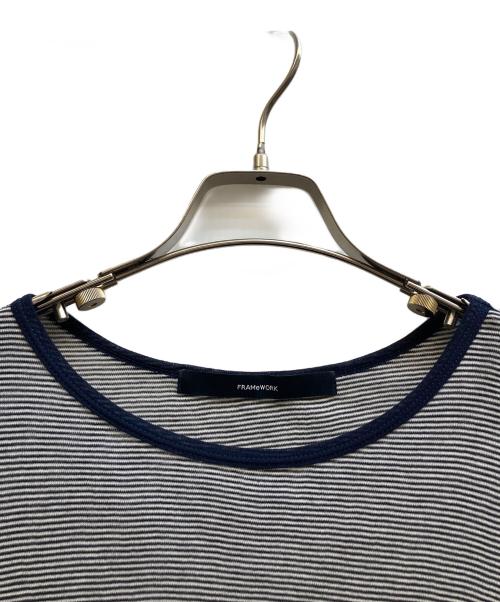 FRAMeWORK（フレームワーク）FRAMeWORK (フレームワーク) シアーリンガーTee2 グレー サイズ:-の古着・服飾アイテム