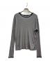 FRAMeWORK（フレームワーク）の古着「シアーリンガーTee2」｜グレー