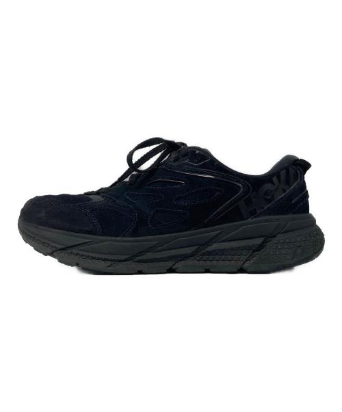 HOKAONEONE（ホカオネオネ）HOKAONEONE (ホカオネオネ) CLIFTON L SUEDE ブラック サイズ:27cmの古着・服飾アイテム