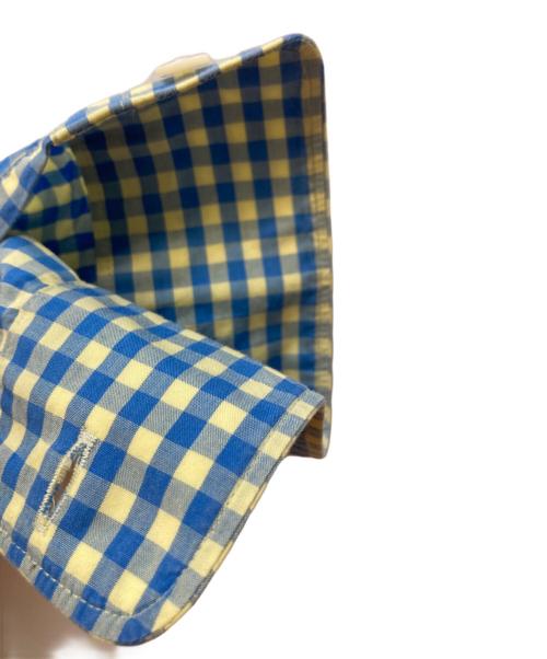 FRED PERRY（フレッドペリー）FRED PERRY (フレッドペリー) ボタンダウンシャツ ブルー×イエロー サイズ:JP Sの古着・服飾アイテム