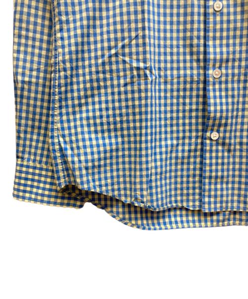 FRED PERRY（フレッドペリー）FRED PERRY (フレッドペリー) ボタンダウンシャツ ブルー×イエロー サイズ:JP Sの古着・服飾アイテム