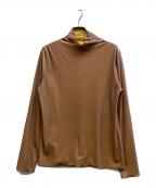 Ameriアメリ）の古着「ベロアカットソー」｜ブラウン