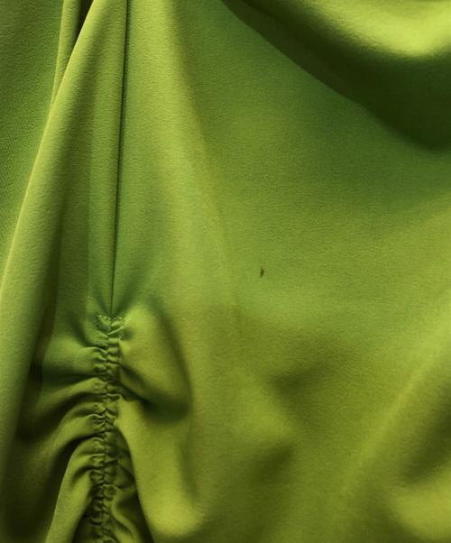 Ameri（アメリ）Ameri (アメリ) VERTICAL GATHER SUSPENDER SKIRT グリーン サイズ:Mの古着・服飾アイテム