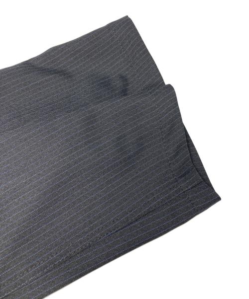 COMME des GARCONS HOMME DEUX（コムデギャルソン オム ドゥ）COMME des GARCONS HOMME DEUX (コムデギャルソン オム ドゥ) 25SS エステルヘリンボンカラーストライプジャケット グレー サイズ:Ⅿの古着・服飾アイテム