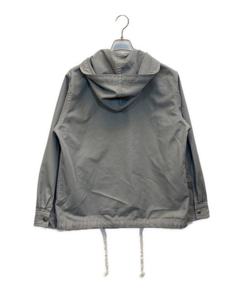 COMME des GARCONS HOMME DEUX（コムデギャルソン オム ドゥ）COMME des GARCONS HOMME DEUX (コムデギャルソン オム ドゥ) 25SS ポリ縮ジップアップパーカー グレー サイズ:Ⅿの古着・服飾アイテム