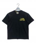 GALLERY DEPTギャラリー デプト）の古着「反転ロゴプリントTシャツ」｜ブラック