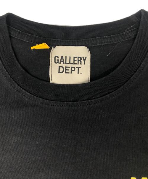 GALLERY DEPT（ギャラリー デプト）GALLERY DEPT (ギャラリー デプト) 反転ロゴプリントTシャツ ブラック サイズ:Ⅿの古着・服飾アイテム