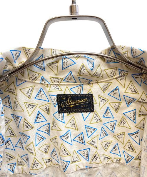 Stevenson Overall Co.（スティーブンソンオーバーオール）Stevenson Overall Co. (スティーブンソンオーバーオール) オープンカラーシャツ ホワイト サイズ:Smallの古着・服飾アイテム