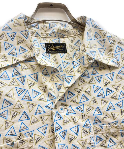 Stevenson Overall Co.（スティーブンソンオーバーオール）Stevenson Overall Co. (スティーブンソンオーバーオール) オープンカラーシャツ ホワイト サイズ:Smallの古着・服飾アイテム