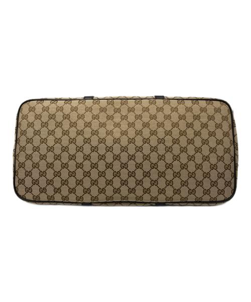 GUCCI（グッチ）GUCCI (グッチ) GGキャンバストートバッグ ベージュの古着・服飾アイテム