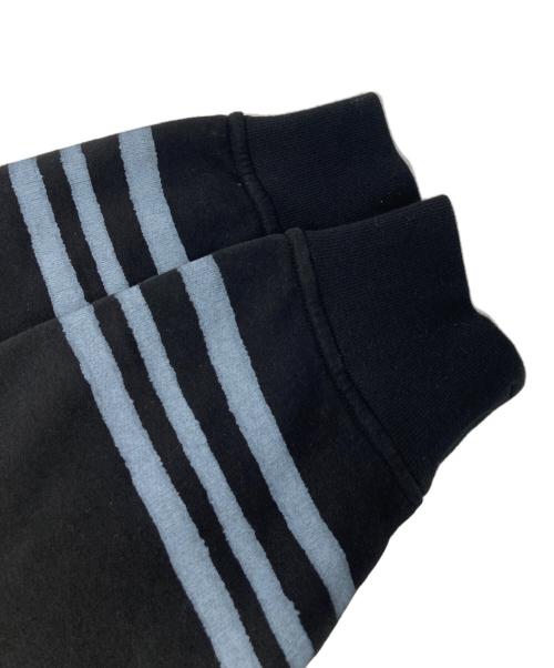 SUPREME（シュプリーム）SUPREME (シュプリーム) STONE ISLAND (ストーンアイランド) Warp Stripe Hooded Sweatshirt ブラック サイズ:Ⅿの古着・服飾アイテム